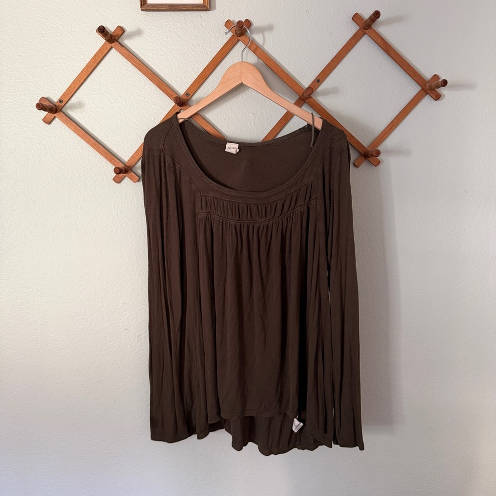 We the free long sleeve flowy top